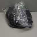 Fitted Black Tablecloths, 2 Pack Rectangle Table Cloths, Table Cover for Trade Show, Craft Show, Parties, Birthday, Wedding