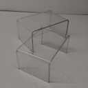 Clear Cabinet Organizer, Shelf Organizer Set of 2 for Kitchen Pantry Organizers and Storage, Display Cabinet Shelf Room Decor Countertop Desk Shelves, Patented Spice Organization for Cabinet