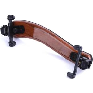 Violin Shoulder Rest, Adjustable Support Assembly: Maple Wood Base-Height Angle Regulation-3/4 4/4 Size | Acoustic Violin Shoulder Support Positioning Practice Rehearsal Performance