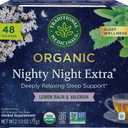 Traditional Medicinals Organic Nighty Night Extra Tea With Valerian Root for Relaxation, 48 Tea Bags (48 count (Pack of 1))