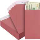 Mr. Pen- Money Envelopes for Cash, 100 Pack, 6.5" x 3.5", Red Clay Cash Envelopes Bulk