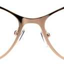 Womens Reading Glasses Magnified Readers Cateye Frame Spring Hinge
