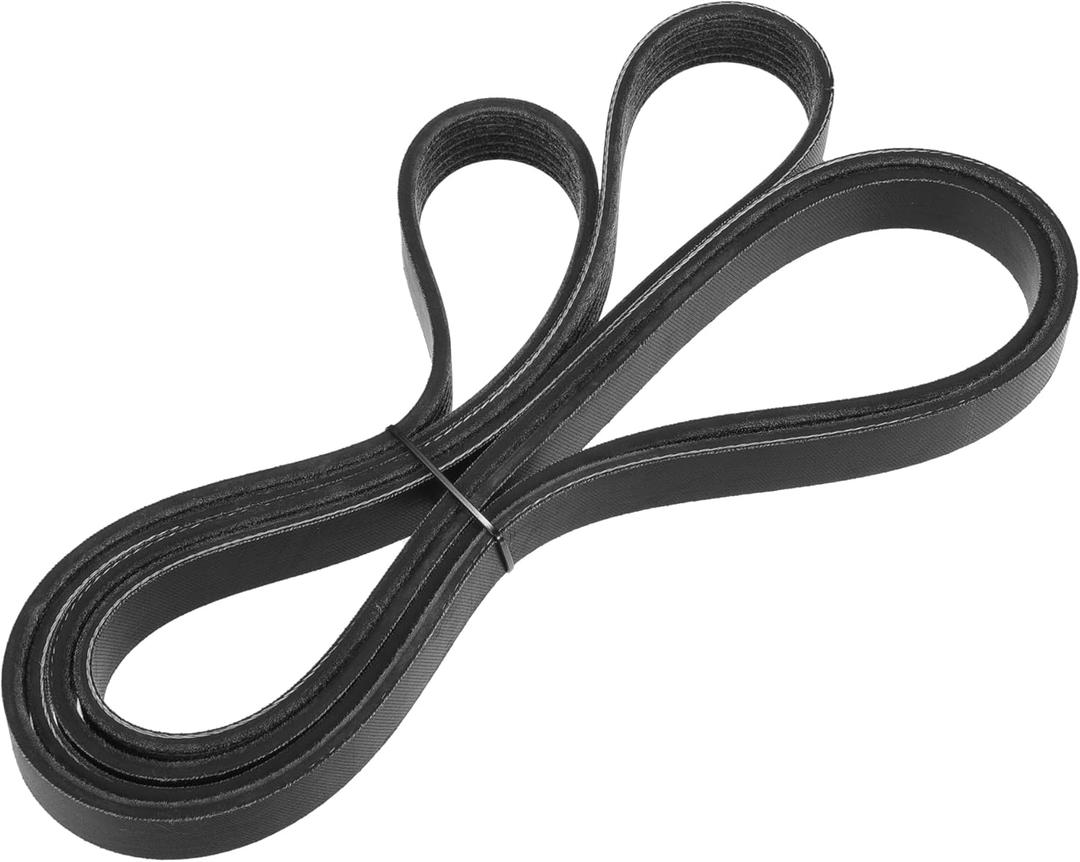 V-Ribbed Serpentine Belt No.252123C100 - Car Alternator Power Water Pump Belt - for Hyundai Azera 2005-2010 Rubber Black - 1 Pc