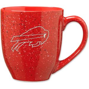 Rico Industries NFL Football 16 oz Team Color Laser Engraved Speckled Ceramic Coffee Mug