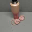 SENDESTAR Water Bottle,Wide Mouth Stainless Steel Vacuum Insulated Double Wall Keep Liquids Cold or Hot All Day,Sweat Proof Sport Design,Fit Car Cup Holder,Buling Pink Gradient,40 Ounces