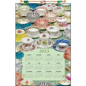 Design Works Crafts 2023 Sequin Calendar Kit, Teacups