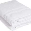 Cotton Luxury Large Bath Towels, 600 GSM Soft Ringspun Cotton, 2-Pack
Hotel Towel Set of 2 - 30"x54" - Premium Bathroom Towels, White Super Absorbent Spa Bath Towels