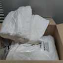 WDCOZY 100% Cotton Quilt Oversized King Size Bedspread, Pre-Washed 3-Piece Lightweight Soft Coverlet Set with 2 Pillow Shams, Modern Neutral Design Design All Season Bedding Set, White (California King (118"x106"))