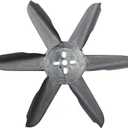 414 Black Nylon 14" Belt Driven Fan
