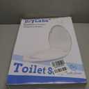 Elongated Toilet Seat 18.5" - Soft Close, Durable PP Toilet Seat, Easy Installation & Removal, Fits Most Toilet Bowls