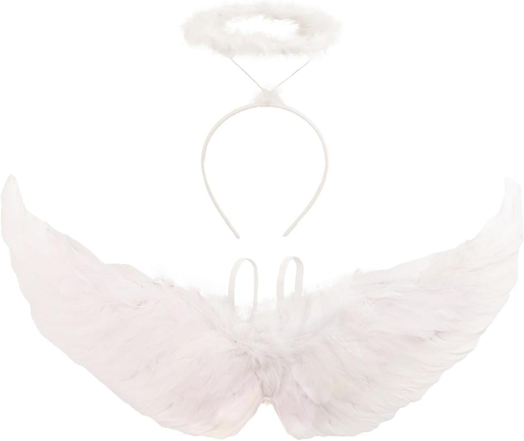 Nishine Angel Wing Halo Costume Set (51x23cm)