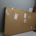 Beach Framed Wooden Wall Art: Sunset Ocean Wave Painting Print Relaxing Coastal Theme Picture Sea Grass Rocky Seascape Artwork Decor for Living Room Bedroom Office