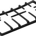 AEB73125001 Stove Grates Replacement Parts for LG 5 Burner Gas Stove Grates Cast Iron Wok Support Burner Wok Grate 19.6’’ x 10.6’’ Side Surface Burner LRG3061ST/01 LRG3061BD Stovetop Range Grate 1 Pcs