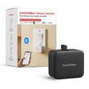 SwitchBot Smart Switch Button Pusher - Bluetooth Fingerbot for Rocker Switch/One-Way Button, Automatic Light Switch, Timer and APP Control, Works with Alexa When Paired with SwitchBot Hub (Black)