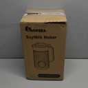 8 in1 Automatic Nut Milk Maker Machine, 35oz Almond Milk Maker Machine for Homemade Milkshake, Almond, Plant-Based, BPA Free Electric Blender for Baby Food With Delay start/Self Clean, juicer (Yellow)