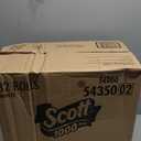 Scott 1000 Toilet Paper, 32 Rolls, Septic-Safe, 1-Ply Toilet Tissue , White