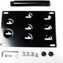 Rev9(LPA-NS-001_2 License Plate Mounting Kit, Compatible with Infiniti FX35 06-08