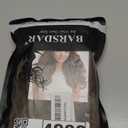 BARSDAR Brunette Clip in Hair Extensions - 20 Inch Wavy Clip in Hair Extensions for Women - 5PCs Thick Soft Synthetic Hairpieces Daily Party Halloween - Brunette