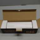 Portable Printer Wireless for Travel, D80 Thermal Printer, Inkless Printers, Compatible with iOS, Android, Laptop, Supports 8.5" x 11" US Letter & A4 & A5 for Home Use, Office, Vehicles, Black