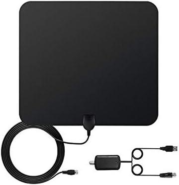 TV Antenna for Smart - Long 430+ Miles Range 4K Digital HDTV 360 Signal Reception with Amplified Booster Free Local Channels Support All Television Indoor/Outdoor UHF VHF