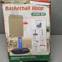 Toddler Basketball Hoop Indoor Outdoor for Kids 1-3, Height Adjustable Kids Basketball Hoop with 3 Balls, Portable Mini Basketball Goal Yard Pool Sport Toys for Baby Boys Girls Age 3 4 5 -Blue