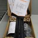 Perlegear Full Motion TV Wall Mount for 26-74 inch TVs, Height Adjustable TV Mount, Pre-Assembled Wall Mount TV Bracket with Tool-Free Tilt, Swivel, Fits 16 Studs, 99 lbs, Max VESA 400x400mm, PGMF21