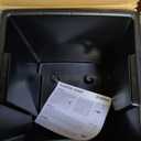 Mueller M-Resin Heavy Duty Tall Planters for Outdoor Plants, Indoor Grande Plant Pots, Boxes, Trees, Flower Pots, 2-Piece Set, 24, Modern Design, Built-in Drainage, Front Porch Decor, White