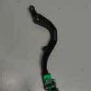 JFG RACING Motorcycle Folding Rear Brake Pedal Foot Lever CNC for KLX300R KLX250/D-TRACKER 2001-2020 KLX300 2021 KLX300SM 2021 Dirt Bike Green