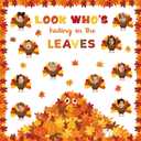 Containlol Fall Thanksgiving Bulletin Board Set Autumn Harvest Classroom Decorations Cutout for Door Wall School Supplies(Colorful,Small Turkey)