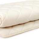 Aircliff Japanese Floor Mattress, Roll Up Tatami Mat, Sleeping Pad, Shikibuton, High Density Foam Floor Bed Futon Mattress for Sleeping, Dormitory, Guest Bed, Designed in Japan(Twin)