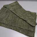 Mecatny Corduroy Decorative Throw Pillow Covers 18x18 Set of 2 for Sofa Living Room, Soft Neutral Boho Couch Pillow Covers for Home Decor, Olive Green