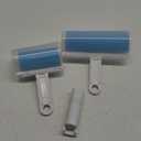 Clean lint and pet hair the easy way. A money-saving set of super sticky rollers that are totally reusable.