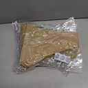 3 x Plain Burlap Flag Banner Natural with Rope (12-pack), (Natural, 8" x 10" Triangle)