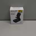 ZEALOT Cell Phone Stand with Wireless Bluetooth Speaker, Phone Holder and Wireless Induction Speaker Amplifier Dock Compatible with iPhone/ipad/Samsung,Gifts for Women Men Dad Him Her-Black