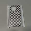 Magnetic for iPhone 16 Pro Case Cute Checkered Phone Case, Deep Blue
