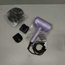 slopehill Professional Ionic Hair Dryer, Powerful 1800W Fast Drying Low Noise Blow Dryer with 2 Concentrator Nozzle 1 Diffuser Attachments for Home Salon Travel (Lavender)