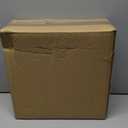 SUBEKYU 2.3 Gal Trash Can for Bathroom,Small Office Garbage Can for Kitchen,Slim Rectangular Waste Bin,Plastic,White