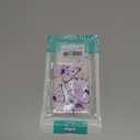 Purple Butterfly Phone Case Designed Compatible with iPhone 12 Mini 5.4 Inch Shockproof Protective TPU Cases, Cute Butterflies for iPhone 12 Mini Case Cover for Women Girl Teen Black