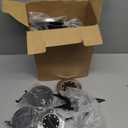 INCX 4.6 inch Solar Lights Outdoor Waterproof, 24 Pack Solar Light for Outside, Garden Lights Landscape Lighting for Patio Pathway Lawn Yard Deck Driveway Walkway, Cold White