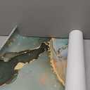 Green Marble Wallpaper Mural Abstract Large Photo Art Wall Murals for Bedroom Living Room (Not Self-Adhesive) (127" x 96")