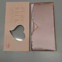 LitBear Silk Sleep Mask for Side Sleeper, Eye Mask Sleeping for Women Men 100% 22 Momme Pure Mulberry Silk, Face-Hugging Padded Eye Cover for Sleeping with Adjustable Band (Pink)