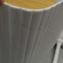 Toilet Brush Set, Toilet Storage Bucket with Bamboo Lid, Bathroom Organizer Container for Toiletries