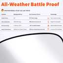 Driver Left Side Mirror Replacement For Volvo 2007-2010 V70 XC70, 2007-2014 XC90 OEM Fit Mirror Glass