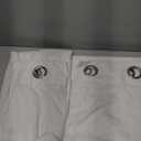 Natural Cream Linen Curtains 70 Inch Length 2 Panels for Living Room Bedroom, Light Filtering Sheer Curtains 70 Inches, Modern Farmhouse Grommet Semi Sheer Soft Privacy Drapes