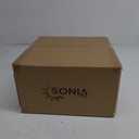 Semi-Flush Mount Ceiling Light - Crystal Ceiling Light Fixture 12-inch 4-Light Close to Ceiling Lights - E12 Hallway Ceiling Lighting - for Living Room Bedroom Kitchen Foyer C2062-4