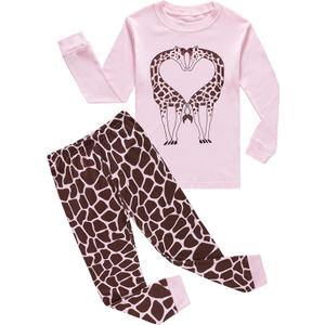 Family Feeling Kids & Toddler Girls Boys Pajamas 2 Piece Pjs Set 100% Cotton Sleepwear (8)