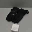 Telguua Heated Gloves for Women Men,Electric Rechargeable Heated Work Glove Ski Mitten Waterproof Touchscreen Heated Gloves (Small, Black)