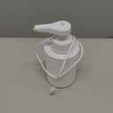 Automatic Soap Dispenser Liquid Touchless: 9oz White Plastic - Rechargeable Electric Smart 3 Level Adjustable Auto Hand Soap Dispenser - Dish Bathroom Kitchen (White Gel Type)