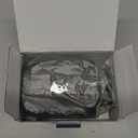 AQQA Aquarium Air Pump,3.5W 5W Dual Outlet Oxygen Pump with 2 Air Stone,Adjustable Air Valve Quiet Bubbler Pump,Up to 160 Gallon Fish Tank (5w)