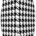 Houndstooth Pattern Checkered Blocks Hounds Tooth Op Art Throw Pillow, 16x16